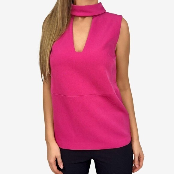 Finders Keepers Tops - Finders Keepers Divine Eternal Top Size XS Pink Sleeveless Vibrant‎ Blouse